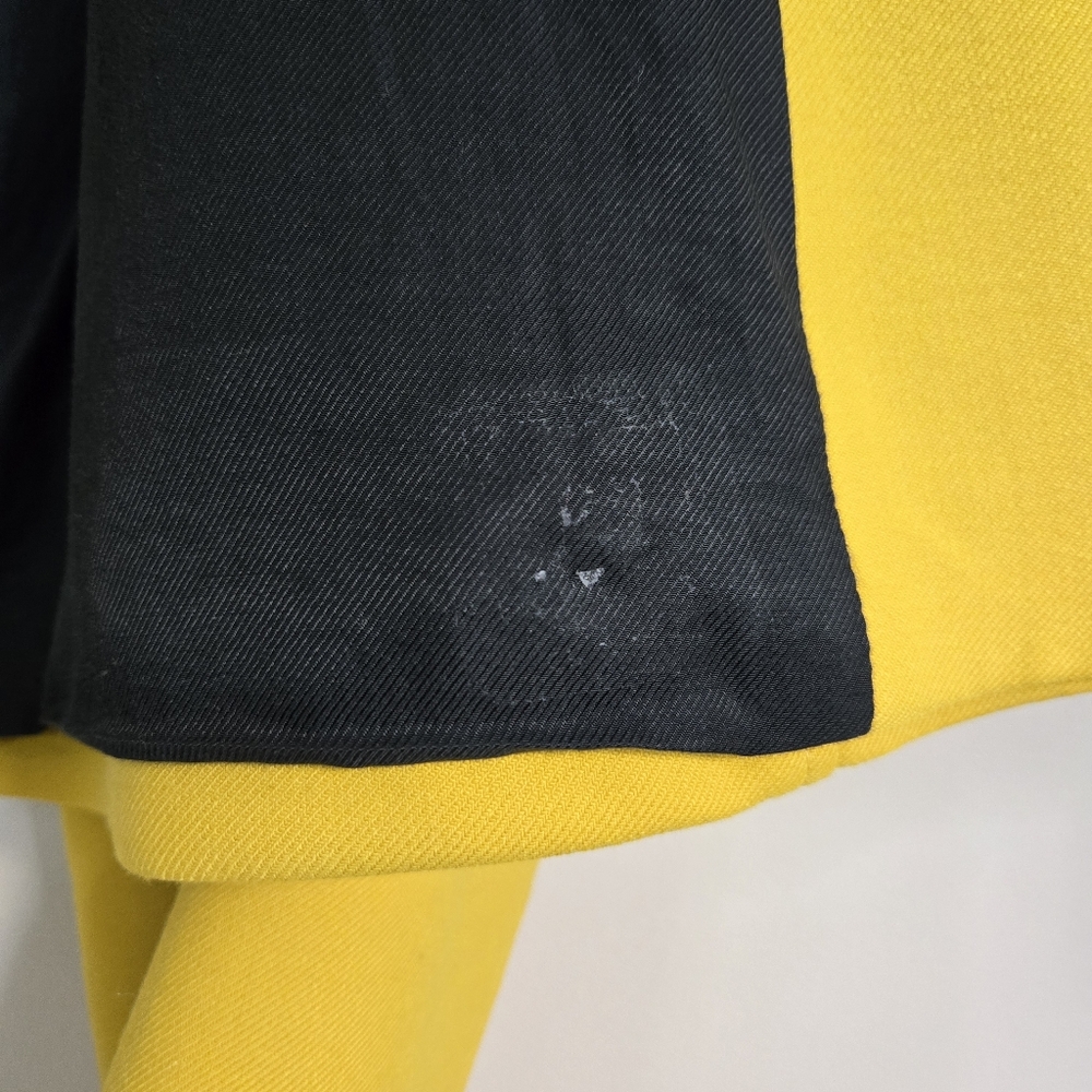 💛 Dorothee Schumacher Mustard Cropped Jacket, Size 12* ~ VGUC - Picture 11 of 15